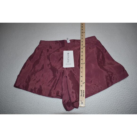 Athleta Casual Shorts Womens Size Medium Calm Cool Short Pinkish Purple NEW - Picture 10 of 12